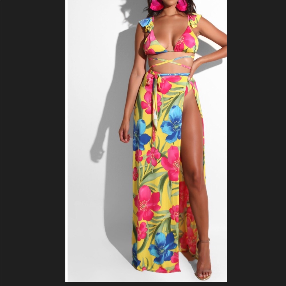 3 piece bathing suits - Picture 2 of 3